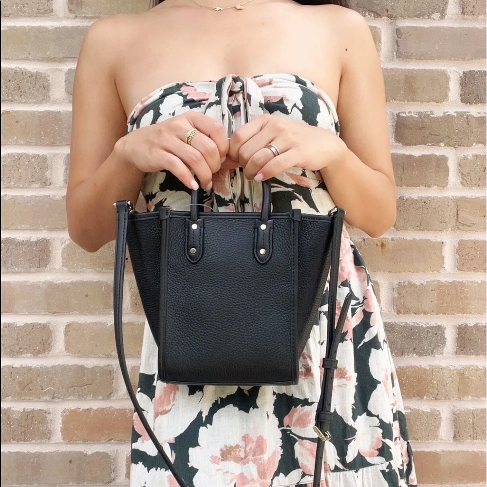 Kate Spade Top Zip Satchel Crossbody Leather - Picture 5 of 7